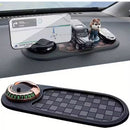 Alfombrilla Multifuncional para Tablero con Soporte para Teléfono y Número de Estacionamiento