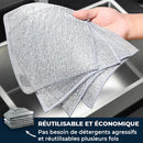 CleanMax - Chiffons magiques en laine d'acier