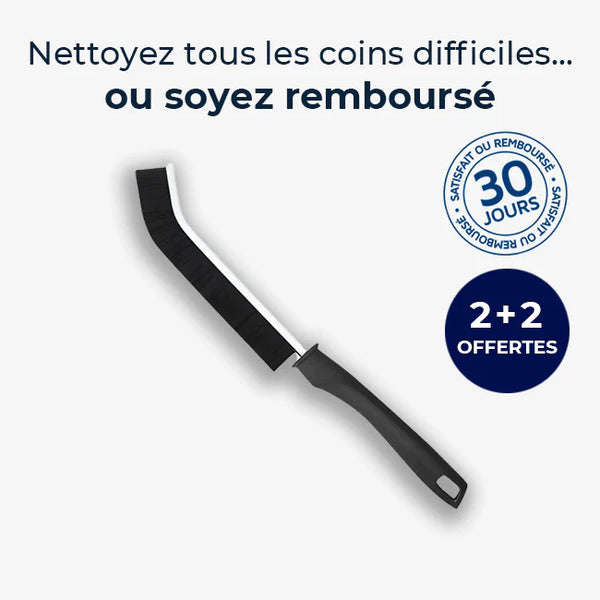 CleanMax - Brosse de nettoyage pour coins difficiles