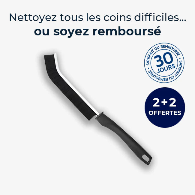 CleanMax - Brosse de nettoyage pour coins difficiles