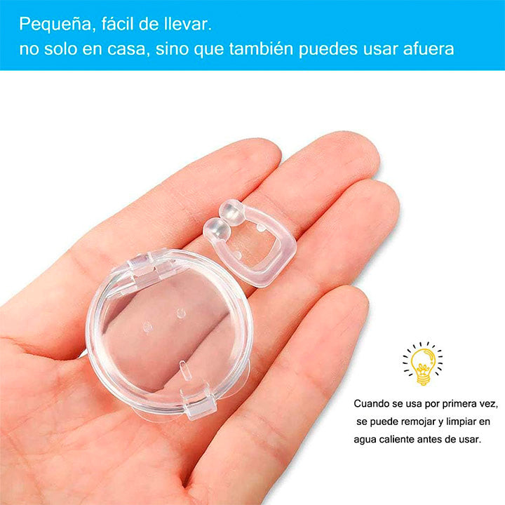 ClipNasal™ – ¡Decile chau a los ronquidos en segundos!
