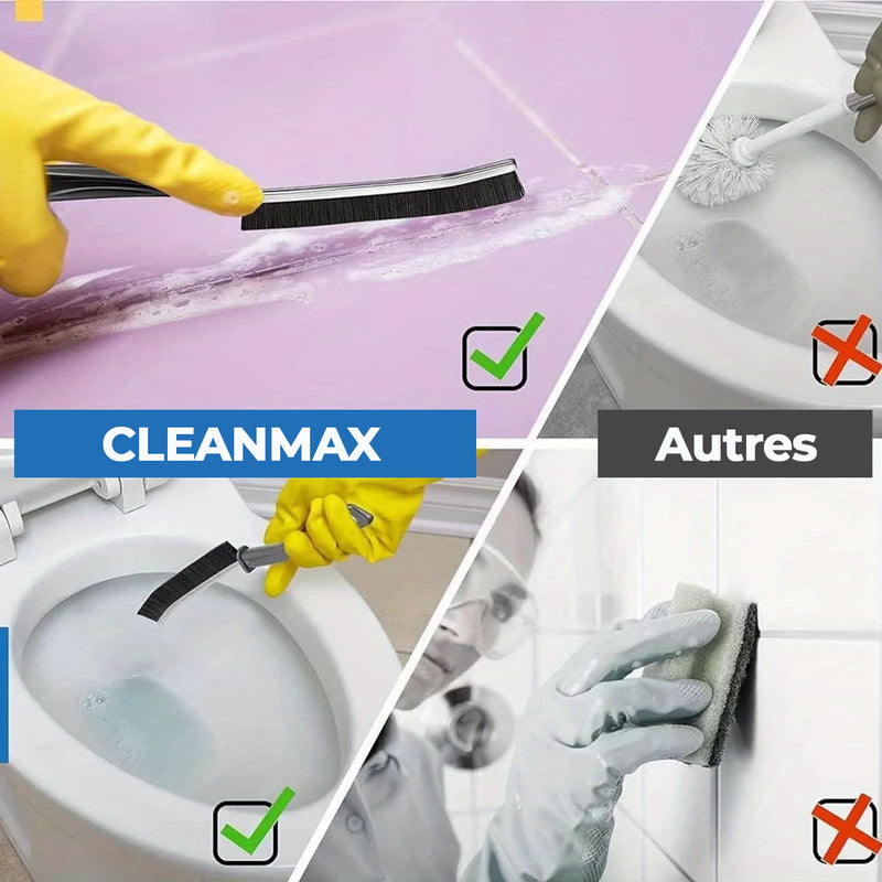 CleanMax - Brosse de nettoyage pour coins difficiles