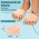 Almohadillas terapéuticas con Separador de dedos - Comfortfy™