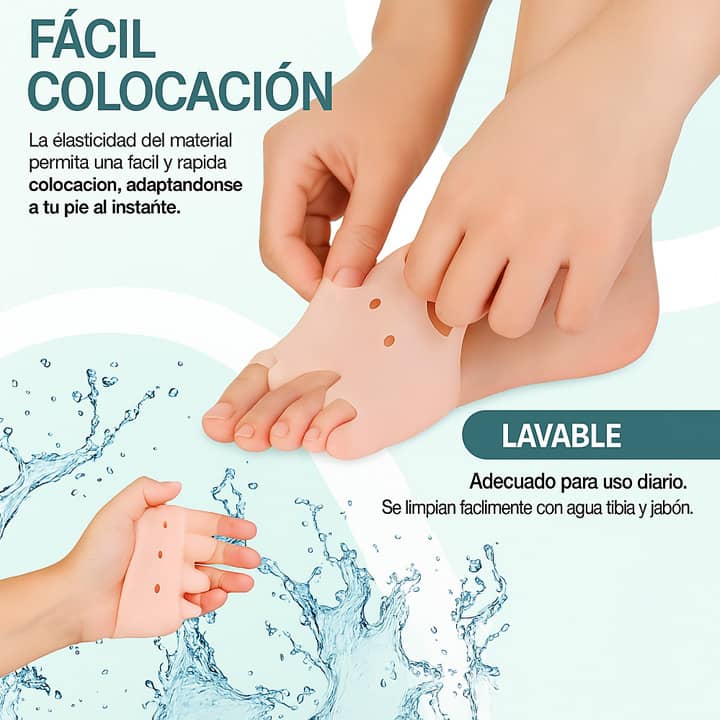 Almohadillas terapéuticas con Separador de dedos - Comfortfy™